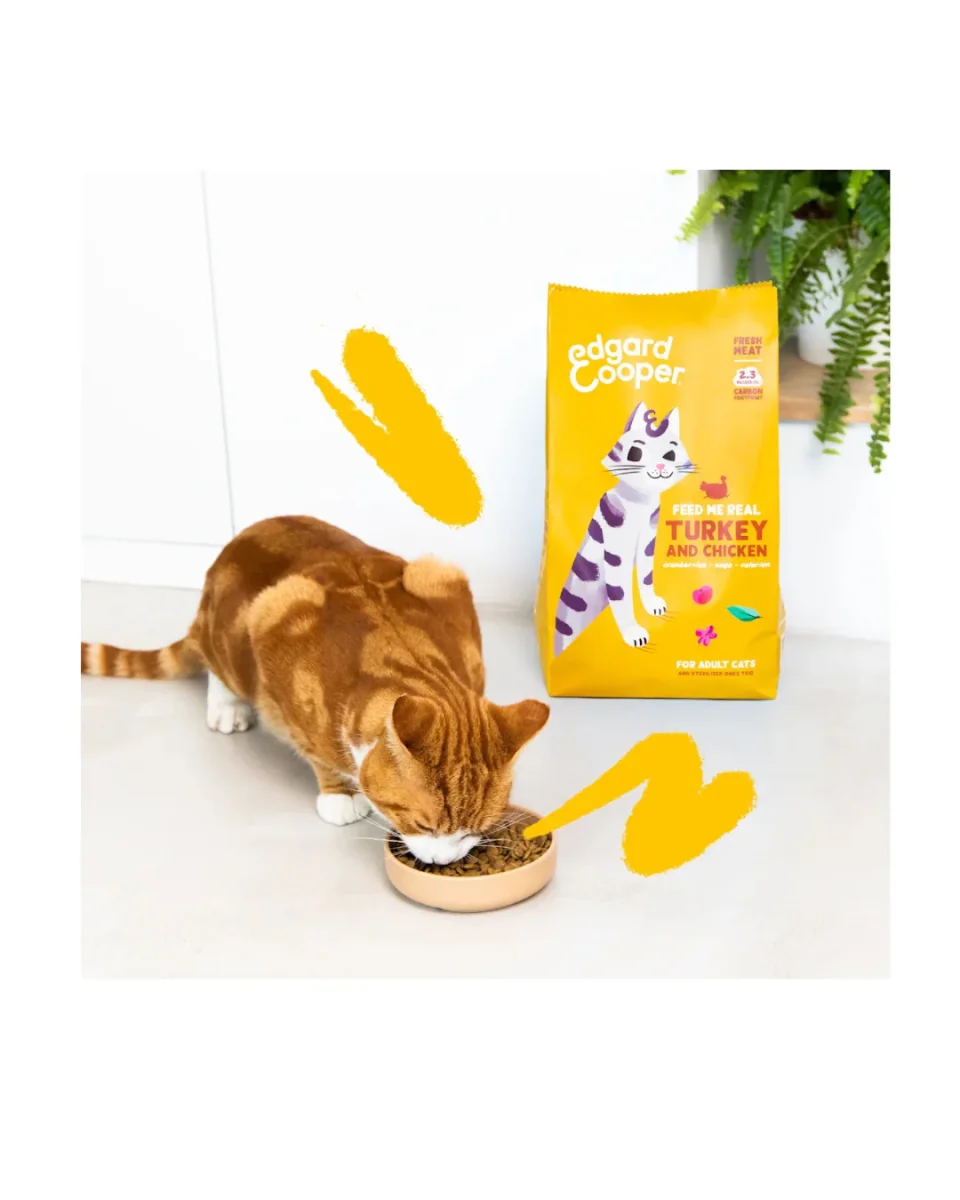 Edgard & Cooper - Cat Adult Grain Free Tacchino e Pollo 2 kg - immagine 4