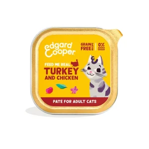 Edgard & Cooper - Cat Adult Grain Free Tacchino e Pollo Patè 85 g