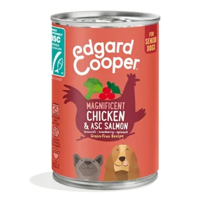 Edgard & Cooper - Dog Adult Grain Free Pollo & Salmone ASC 400 g