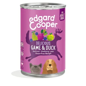 Edgard & Cooper - Dog Adult Grain Free Salvaggina & Anatra 400 g