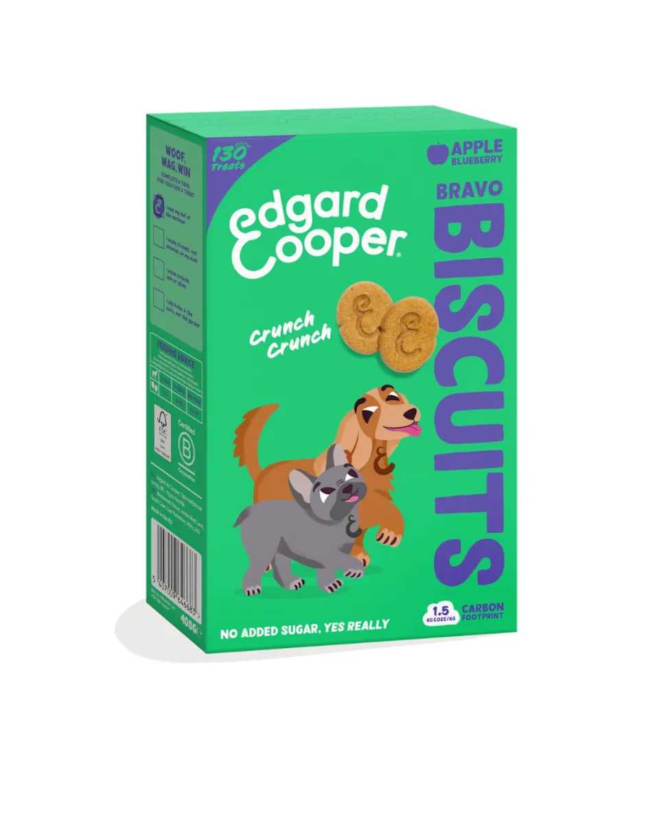 Edgard & Cooper - Dog Grain Free Biscotti - Mela e Mirtilli 400 g - immagine 2