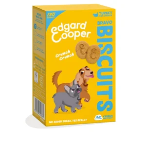 Edgard & Cooper - Dog Grain Free  Biscotti - Tacchino e Pollo 400 g