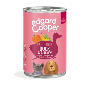 Edgard & Cooper - Dog Puppy Grain Free Anatra & Pollo 400 g