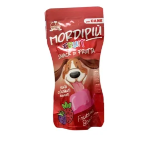 Emozioni a 4 zampe - Mordipiù Fruit Snack di Frutta - Frutti di Bosco 50 g
