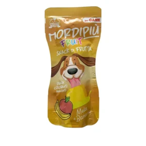 Emozioni a 4 zampe - Mordipiù Fruit Snack di Frutta - Mela e Banana 50 g