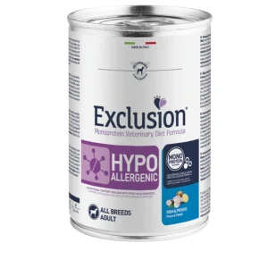 Exclusion - Hypoallergenic Monoproteico Pesce e Patate - 400g