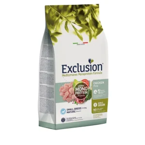 Exclusion - Mediterraneo Monoproteico Noble Grain - Small Breed Mature - Pollo 500gr