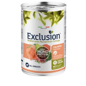 Exclusion - Mediterraneo Monoproteico Noble Grain Dog Adult All Breeds - Salmone 400g