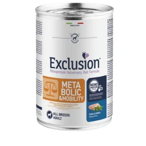 Exclusion - Metabolic e Mobility Monoproteico Maiale e Fibre - 400 gr