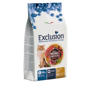 Exclusion - Monoproteico Noble Grain Gatto Sterilizzato - Manzo 1,5kg