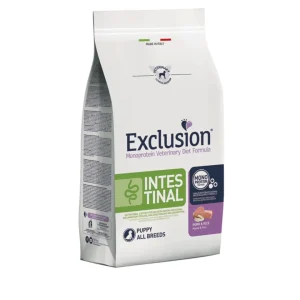 Exclusion - Veterinary Diet Intestinal Puppy All Breed - Maiale e Riso 2kg