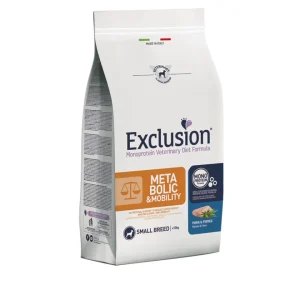 Exclusion - Diet Metabolic&Mobility Small Breed - Maiale e Fibre 2kg