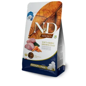Farmina - N&D - Brown - Dog Puppy Minii - Agnello, Spirulina e Carota 1,5kg