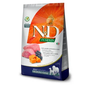 Farmina - N&D - Pumpkin Adult Medium&Maxi - Agnello e Mirtillo 12kg