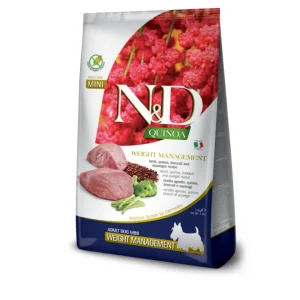 Farmina - N&D - Quinoa Adult Mini - Weight Management Agnello 800gr