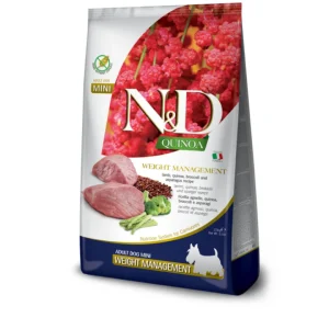 Farmina - N&D - Quinoa Weight Management - Dog Adult Minii - Agnello 2,5kg