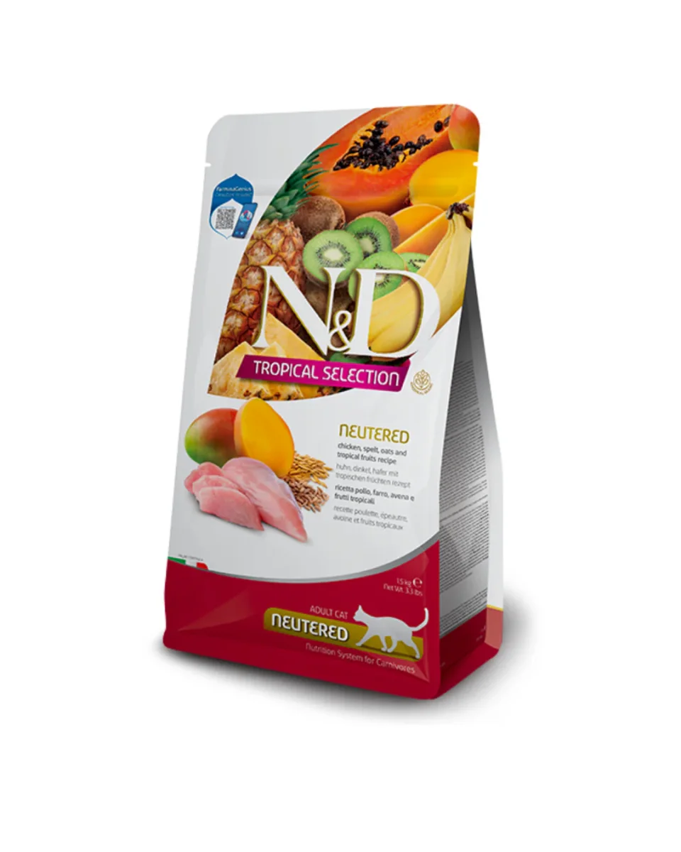 Farmina - N&D - Cat Tropical - Pollo Neutered 300gr - immagine 2