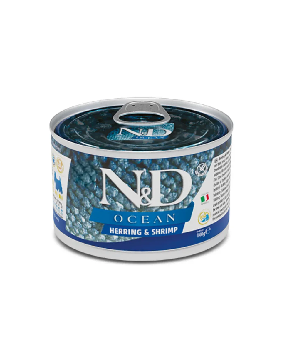 Farmina - N&D - Wet Cane Ocean - Aringa e Gamberi 140 gr - immagine 2
