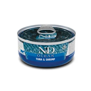 Farmina - N&D - Wet Cat Ocean - Tonno e Gamberetto 70gr