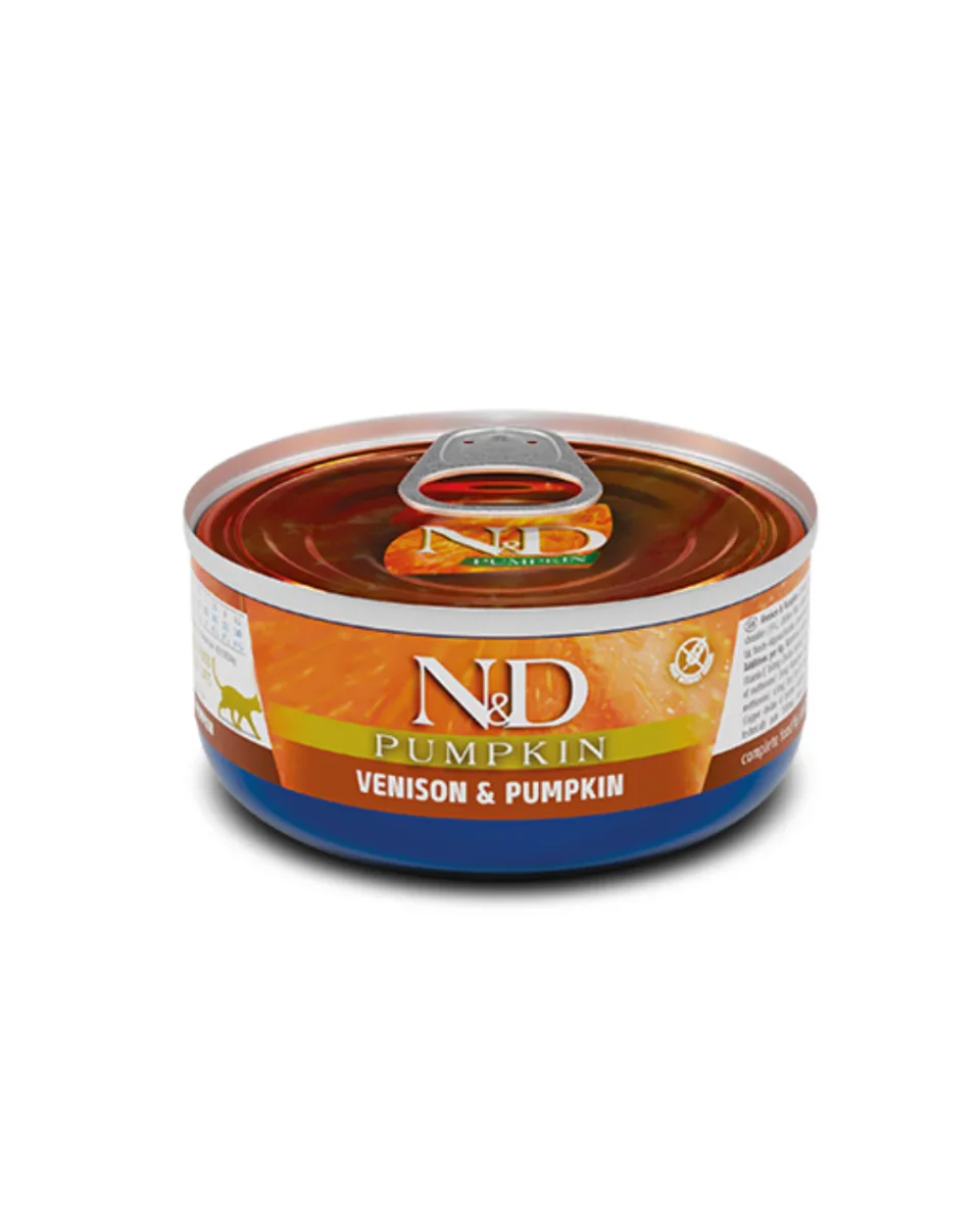 Farmina - N&D - Wet Cat Pumpkin - Cervo e Zucca 70gr - immagine 2