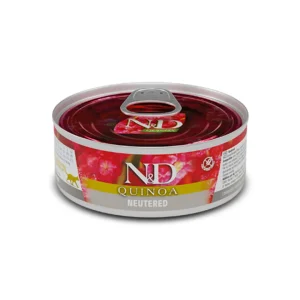 Farmina - N&D - Wet Cat Quinoa - Neutered 80gr