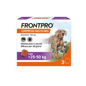Frontpro - Compresse Masticabili per Cani da 25 a 50 kg
