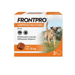 Frontpro - Compresse Masticabili per Cani da 4 a 10 kg