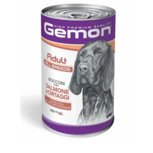Gemon - Adullt All Bread Bocconcini Salmone e Ortaggi 1250gr