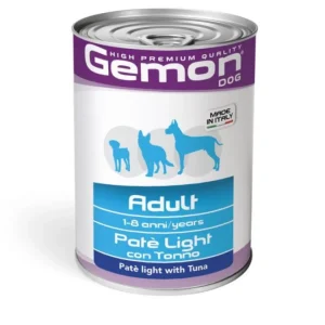 Gemon - Patè Dog Adult All Breeds Light Tonno 400 gr