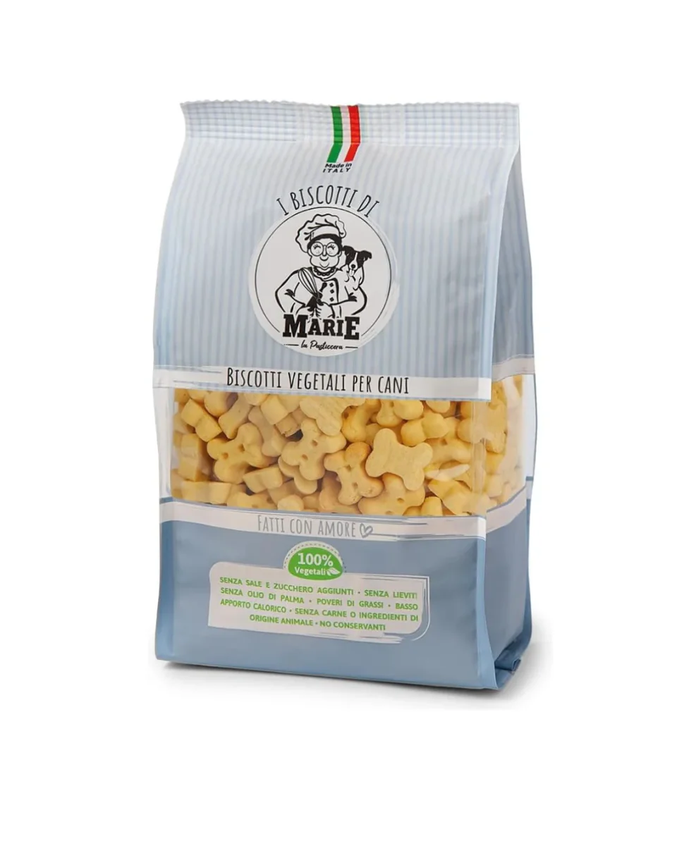 I Biscotti di Marie - Biscotti Vegetali per Cani Gusto Mela 400gr