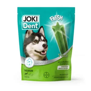 Joki Dent Fresh - Dental Stick Alla Menta  - Per Taglia Media - Busta 7 Sticks