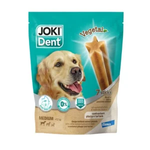 Joki Dent Vegetal - Dental Stick Vegetali  - Per Taglia Media - Busta 7 Sticks