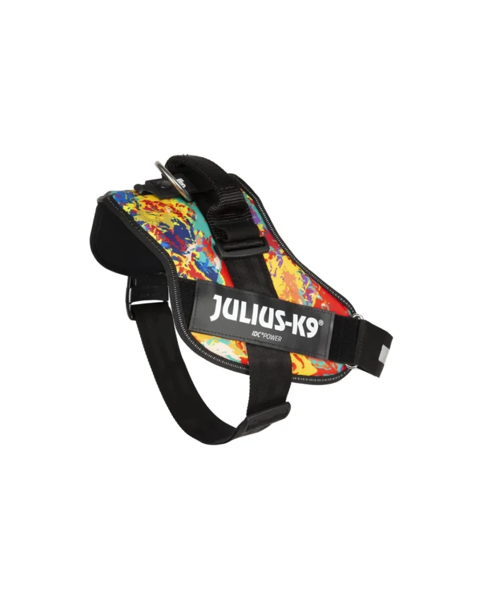 Julius K9 - IDC Powerharness Pettorina Crazy Taglia 0 - 58-76 cm - Peso 14/25 kg
