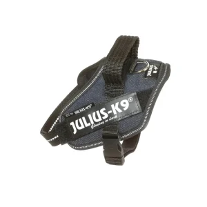 Julius K9 - IDC Powerharness Pettorina Jeans - Taglia Baby 2 33-45 cm - Peso 2/5 kg