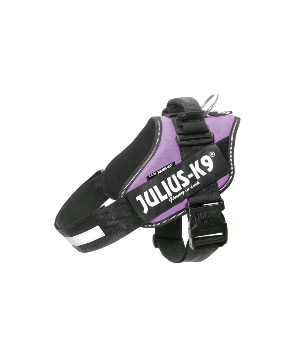 Julius K9 - IDC Powerharness Pettorina Viola - Taglia Baby2 33-45 cm - Peso 2/5 kg - immagine 3
