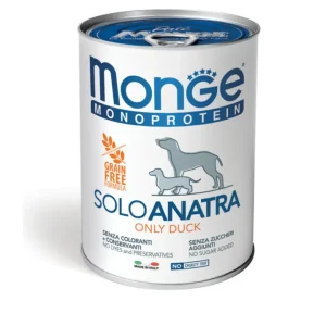 Monge Cane - Solo Anatra 400gr
