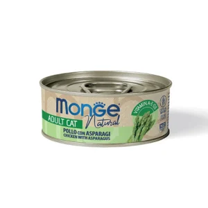 Monge - Delicate Straccetti Per Gatti - Pollo e Asparagi 80 gr