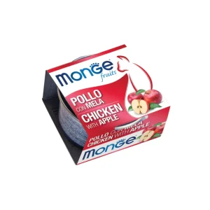 Monge - Fruit Gatto - Pollo con Mela 80 gr