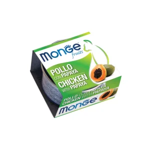 Monge - Fruit Gatto - Pollo e Papaya 80g