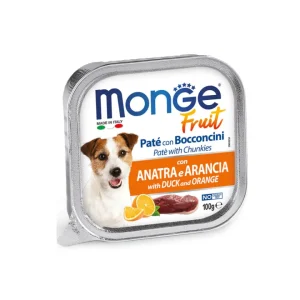 Monge - Fruit Cane - Anatra e Arancia 100g