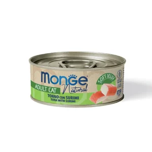 Monge - Jelly per Gatti - Filetti di Tonno e Surimi 80 gr