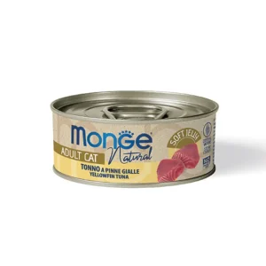 Monge - Jelly per Gatti - Trancetti di Tonno Pinne Gialle 80 gr