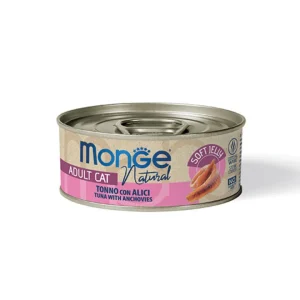 Monge - Jelly per Gatti Senior - Filetti di Tonno e Alici 80 gr