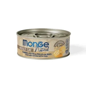 Monge - Natural per Gatti - Petto di Pollo con Mais 80 gr