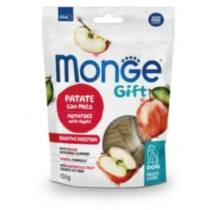 Monge Gift Fruit Chips - Gusto Patate con Mela Grain Free 150 gr