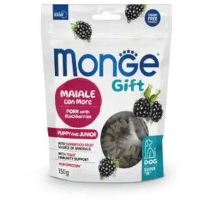 Monge Gift Super "M" Puppy and Juior - Gusto Maiale con More Grain Free 150 gr