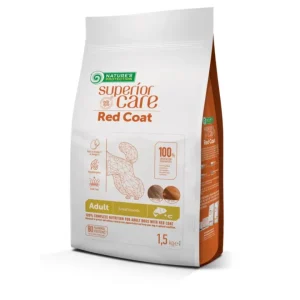 Nature's Protection - Superior Care Red Coat Dog Grain Free - Adult Small Breed - Salmone 1,5 kg