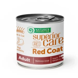 Nature's protection - Superior Care - Soup Red Coat Dog Adult All Breed Salmone+Tuna 140ml