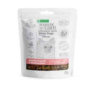 Nature's Protection - Superior Care Snack White Dog Grain Free - Junior Healthy Growth & Development - Insetti 150 gr
