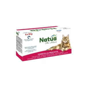 Natua Cat Tonnetto con Prosciutto Multipack (6x50gr)